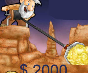play Gold Miner Hacked game